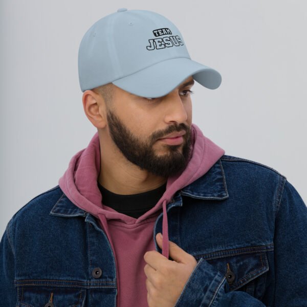 Dad hat “TEAM JESUS” Light Colors - Image 4