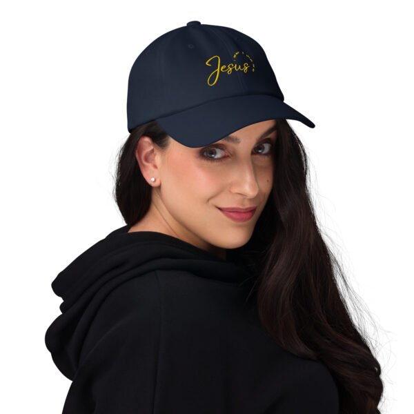 Dad hat “JESUS IS THE WAY” Dark Colors - Image 2