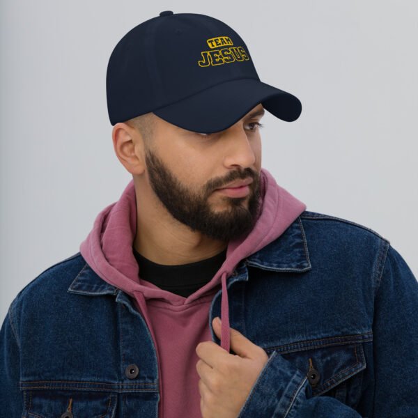 Dad hat “TEAM JESUS” Dark Colors - Image 2