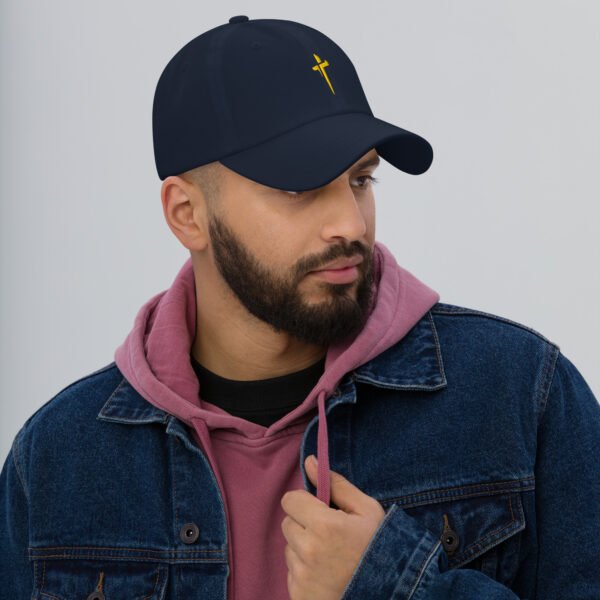 Dad hat SIMBOL CROSS Dark Colors - Image 2
