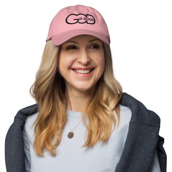 Dad hat “GOD IS GOOD” Light Colors - Image 3