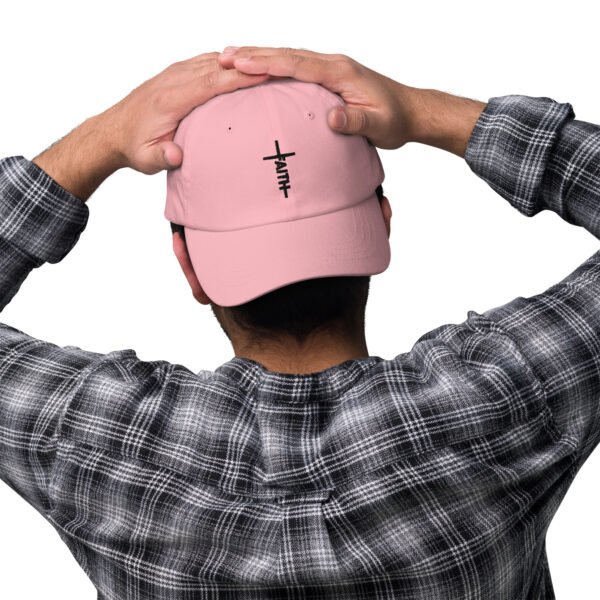 Dad hat “FAITH” Light Colors - Image 4