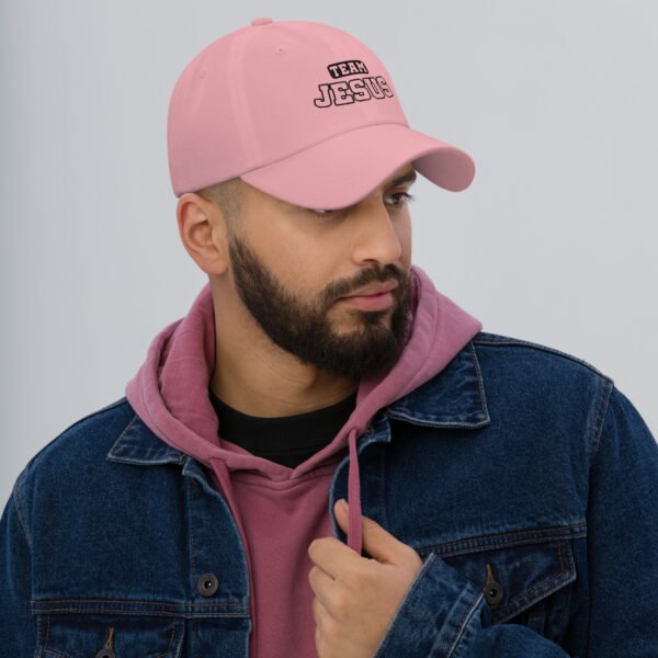 Dad hat “TEAM JESUS” Light Colors - Image 3