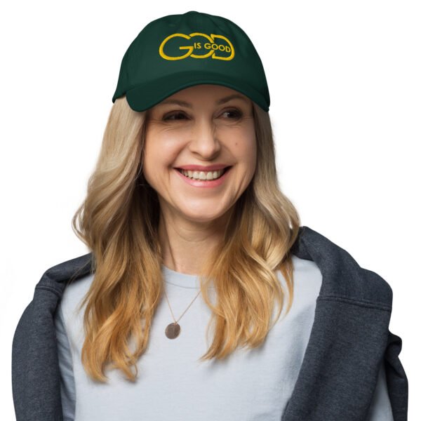 Dad hat “GOD IS GOOD” Dark Colors - Image 4