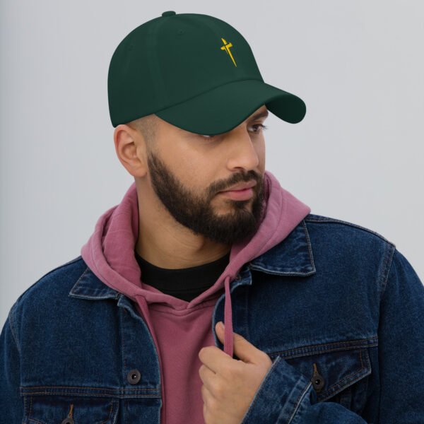 Dad hat SIMBOL CROSS Dark Colors - Image 4